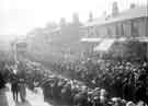 View: k001935 Military Funeral Procession, Slaithwaite Road, Thornhill Lees, Dewsbury.
